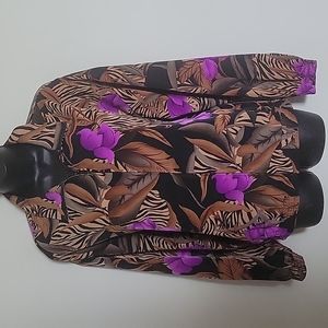 Vintage Caribou New York Floral Jacket